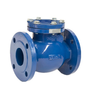 ansi 6 inches  flange type cast steel swing  check valve non-return valve