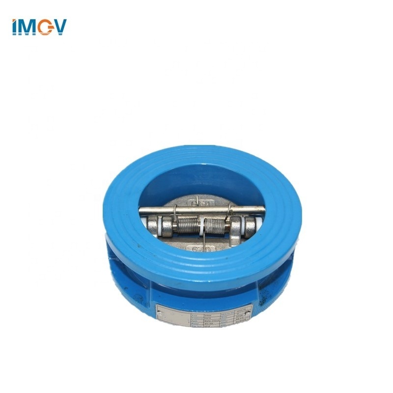 Pn16 6 inch Ci Iron Dual Plate Wafer Type Check Valve