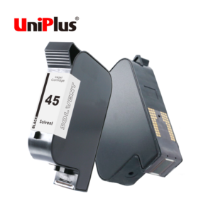 Uniplus 45 2580 2588 Empty Ink Cartridge filled with solvent dye pigment ink