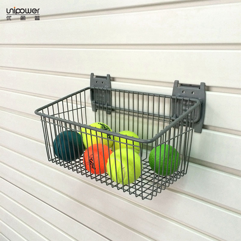 Unipower Garage Storage solution Pvc slatwall panel accessories mini basket