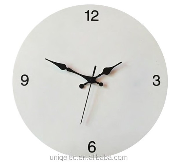 high quality wood frame wall clock for hot selling