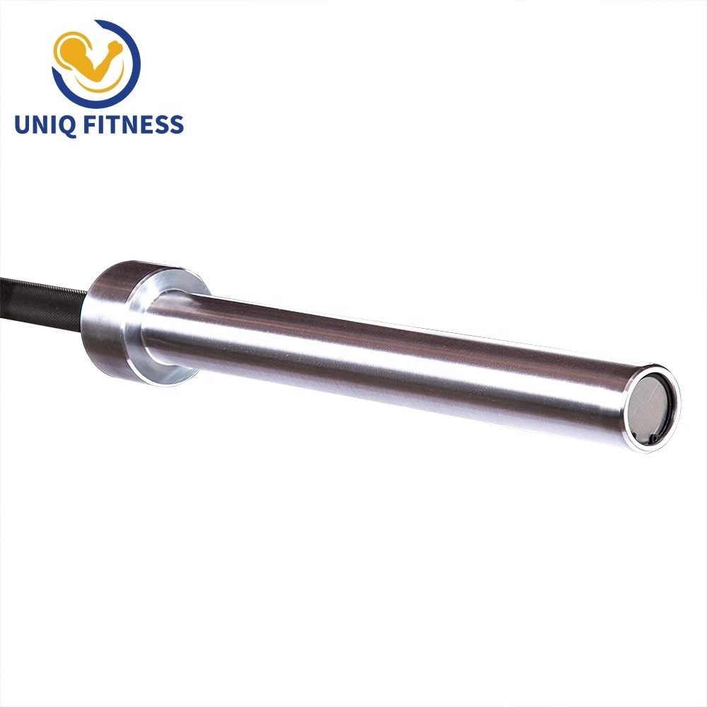 UNIQ Gym Fitness Equipment Training Competition steel weight lifting barbell bar