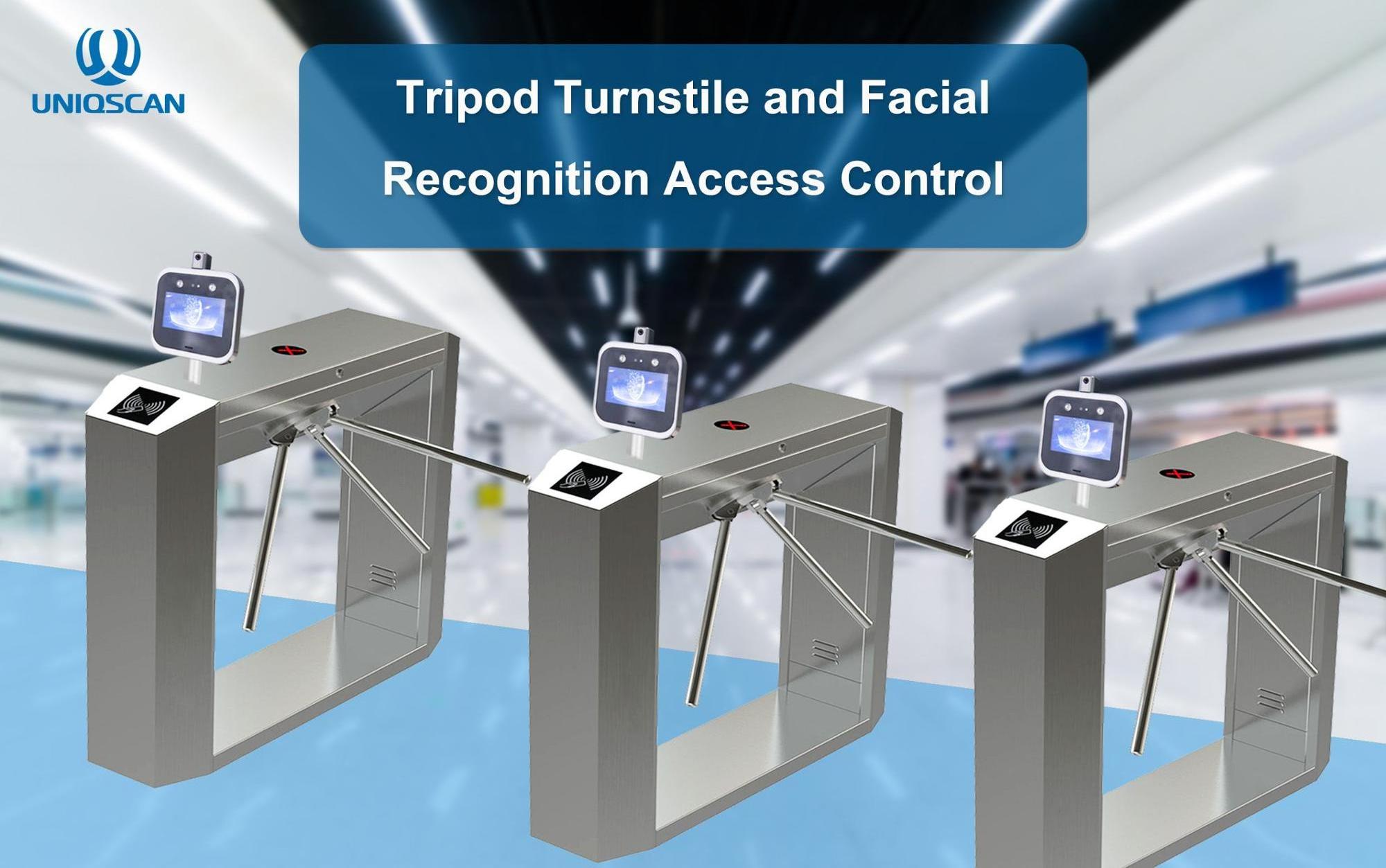 Access Control System Waterproof Face Recognition Swing Barrier Gate Waist-High Turnstiles Of in theTurnstile Gates