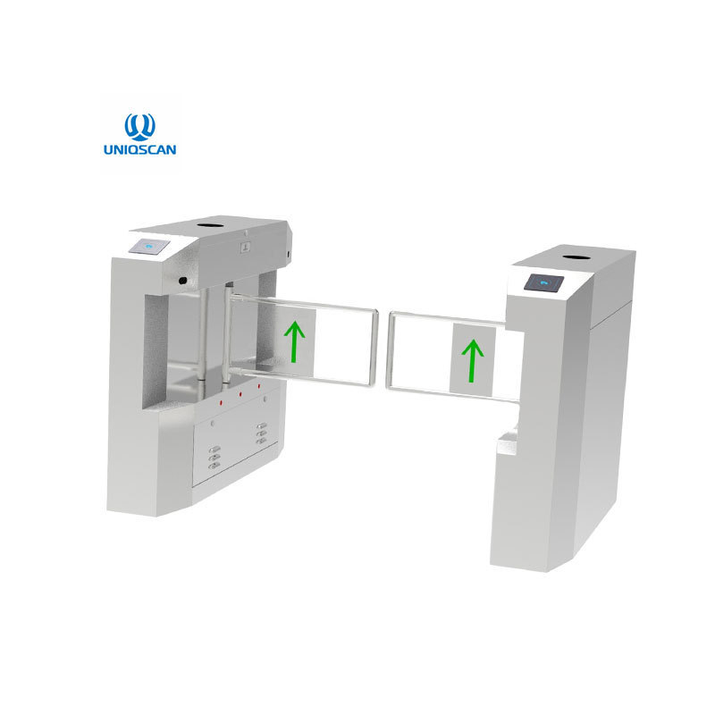 Access Control Swing Barrier Gate Auto Turnstile Electric Swing Entrance Control Supermarket Gate Security Swing Gate