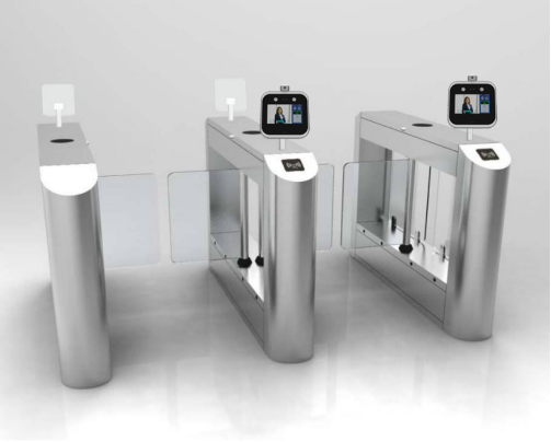 Access Control System Waterproof Face Recognition Swing Barrier Gate Waist-High Turnstiles Of in theTurnstile Gates