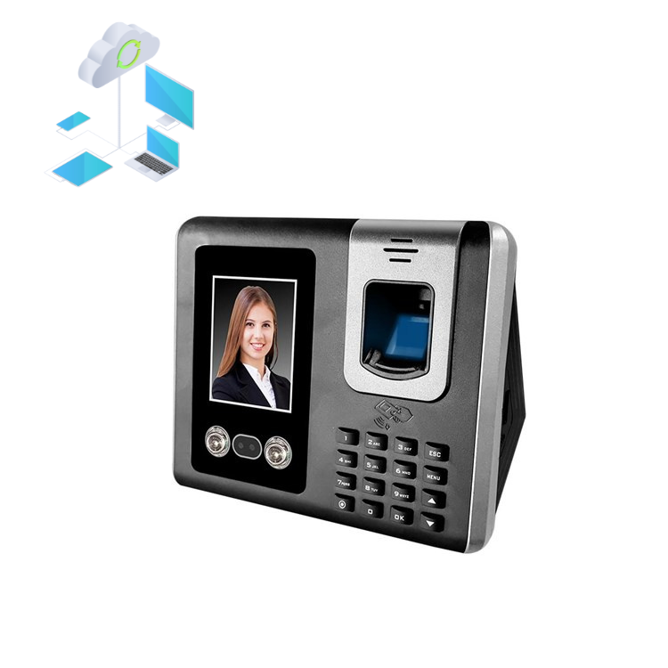 Cloud-Based Employee Time Clock Software with Wi-Fi Fingerprint Biometric Face Reader for Accurate Machine Attendance Tracking