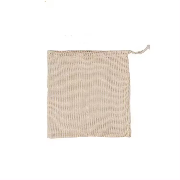 Eco Friendly Natural Cotton Sisal Soap Saver Bag Hemp Biodegradable Loofah Soap Mesh Net Bag