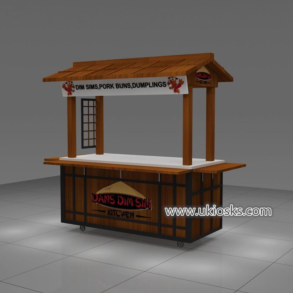 QF11013 Supply cheap food cart&food vending carts with unique free design