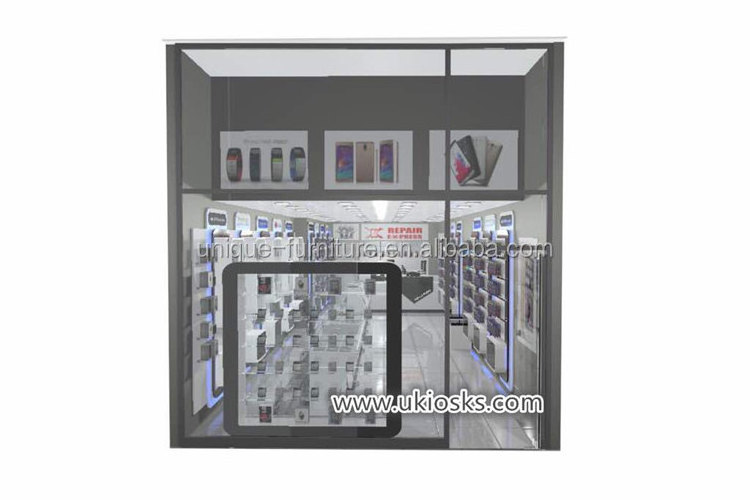 High end mobile phone shop furniture, mobile phone display showcase cell phone shop fitting