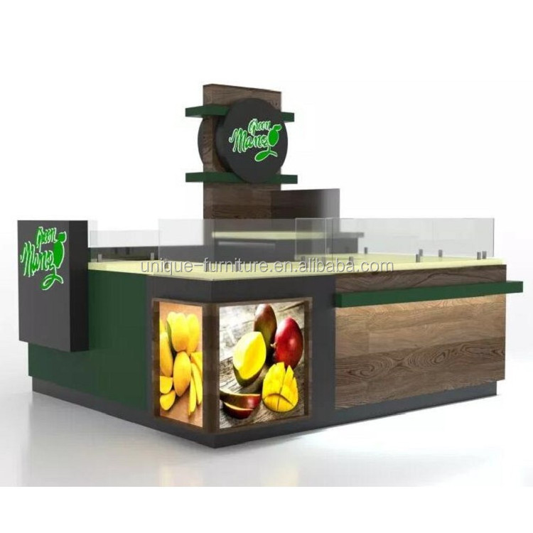 Popular design pancake booth crepe & waffle kiosks retail snack stall fast food stall idea popular design idea for sale