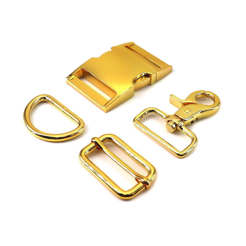 Manufacturer Custom Color Nickle Plating Quality Pet Hardware Quick Side Release Dog Collar Metal Buckle