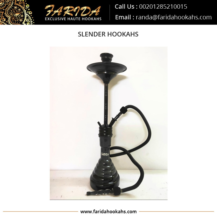 Top Quality Hot Sale Unique Design Popular Mini Size Beautiful Bright Vases Metal Egyptian Complete Slender Hookahs Set