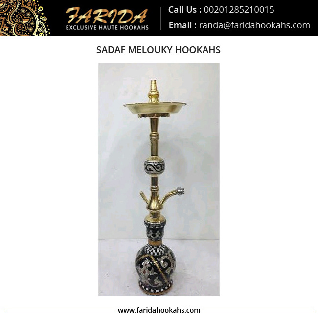 Luxury Farida Arabian Real Mother of Pearl Unique Hookah