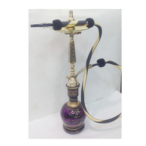 Best traditional Egyptian medium solid brass Hookah Pipes