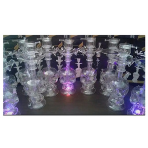 Best Quality Unique Design Glass Hookah Pipes Wholesale Smoking Skeleton Leaded Glass Hookah Glass Shisha Farida Hookahs