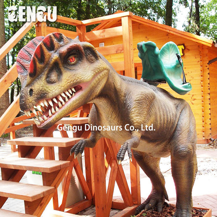 Dinosaur Kids Ride Outdoor Entertainment Dinosaur Swing