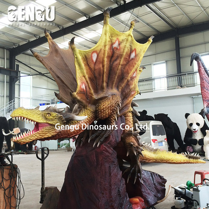 Animatronic Statue Realistic Dragon For Sale