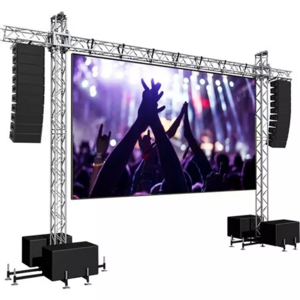 HBYLED 2022 new church public background LED wall panel indoor P3.91 HD waterproof LED display rental screen