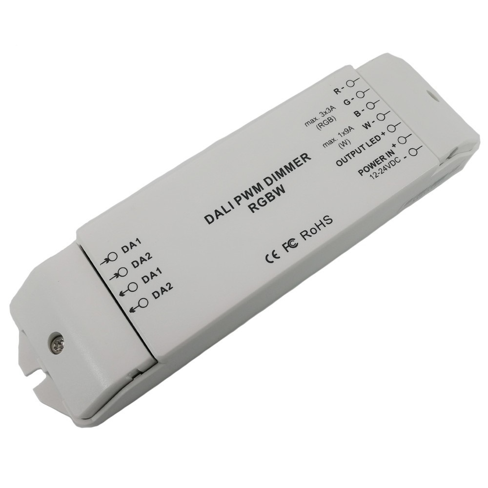 DC12-24V DALI Dimmer 4 Channel DALI PWM Dimmer RGBW