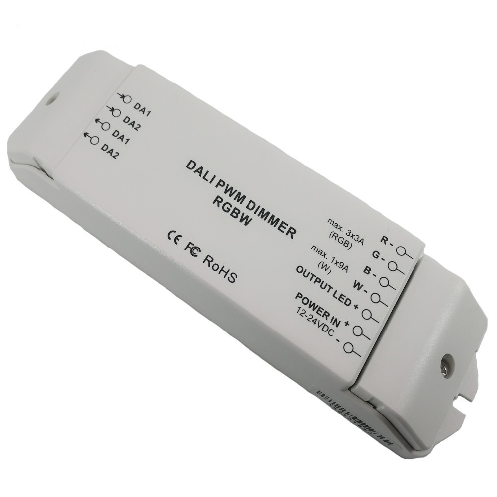 DC12-24V DALI Dimmer 4 Channel DALI PWM Dimmer RGBW