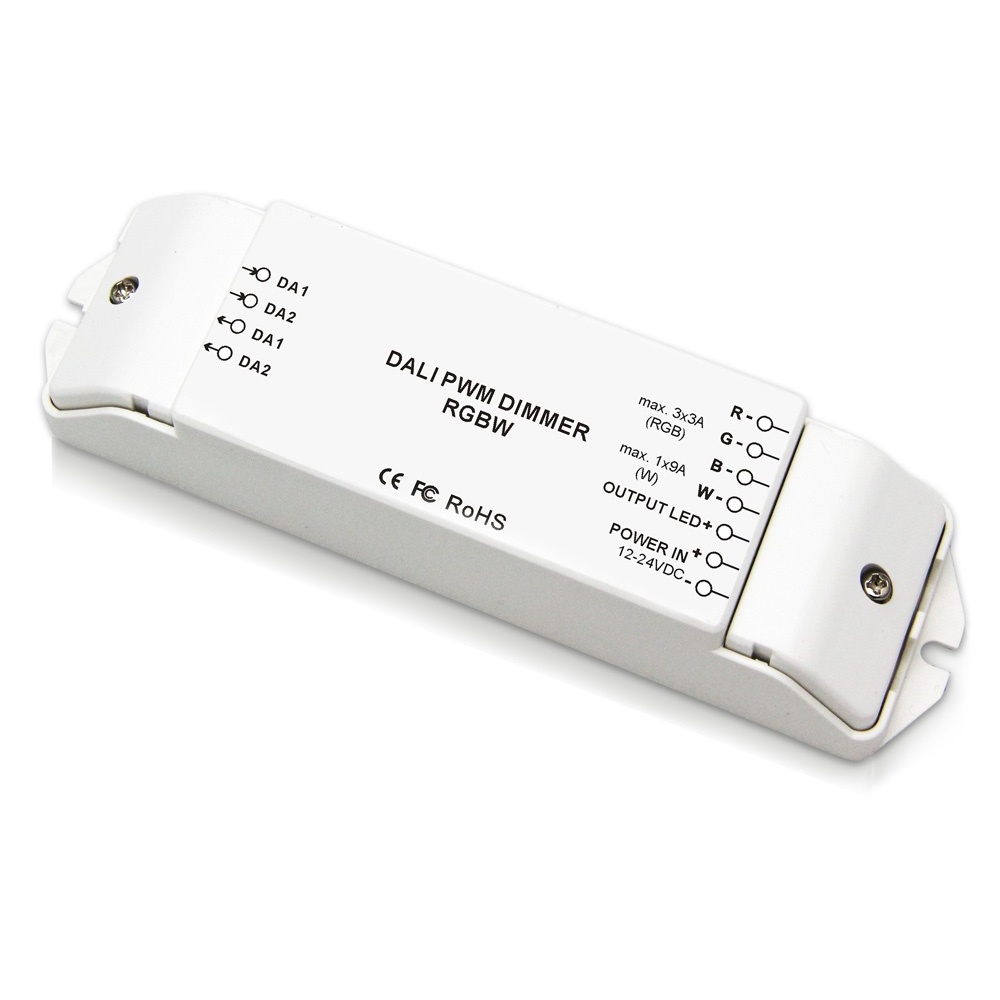 DC12-24V DALI Dimmer 4 Channel DALI PWM Dimmer RGBW