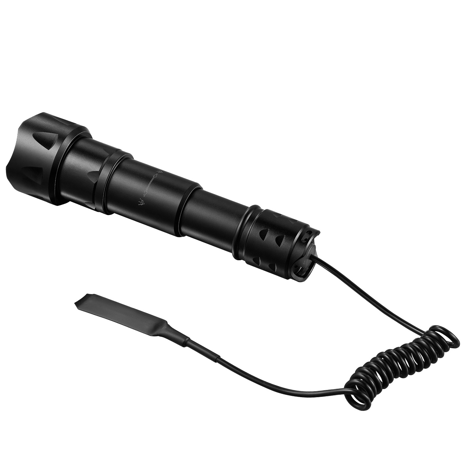 UniqueFire 2002  VCSEL 850nm Infrared Laser Diode Long Distance LED  Tactical Zoom Torch Aluminum Outdoor Flashlight