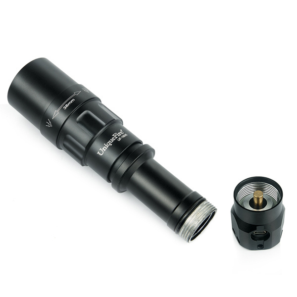 Uniquefire 1605-75mm IR 940nm Good Quality Cost-effective Rechargeable Outdoor LED Hunting Flashlights Torhes