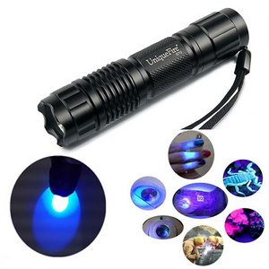 UniqueFire G10 365nm Mini Skin Checking Ultraviolet Pet Urine Detection The Leak Of Oil And Gas UV Powerful LED Flashlights