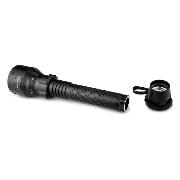 UniqueFire 1406 IR 850nm Light Flood Spot Light Hunting Telescopic Focusing Infrared LED Flashlight