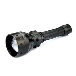 UniqueFire 1406 IR 850nm Light Flood Spot Light Hunting Telescopic Focusing Infrared LED Flashlight