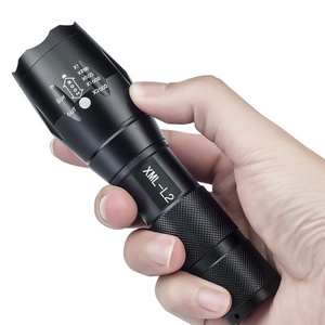 UniqueFire E17 Zooming XML-T6 LED 900lm 5-Mode White AAA battery Tactical Flashlight