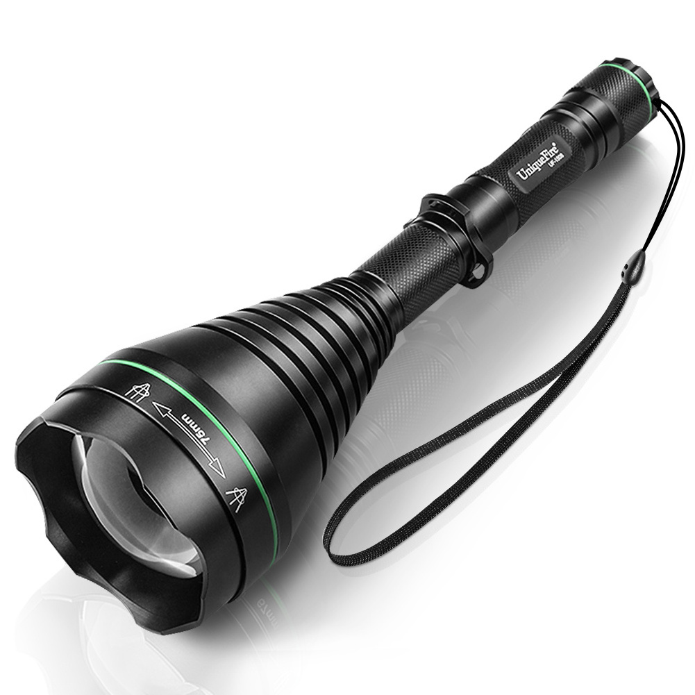 UniqueFire 1508-75 Night Vision 850nm 940nm Outdoor Led Tactical Infrared Self Defence Weapons Zoomable Hunting Flashlight Torch