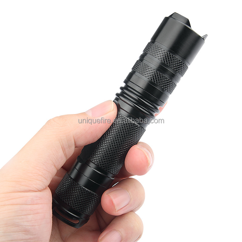 UniqueFire A10-B Tactical Flashlights Camping Climbing Checking Rechargeable LED Flashlights Mini Outdoor Torch Flashlights