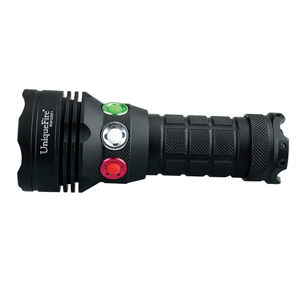 Waterproof Usb Rechargeable Strong Tail Magnet Warning Red White Green 3 Colors Led Railway Signal Light Flashlight