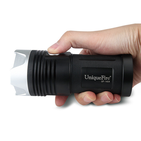 UniqueFire UF-1404  4* XP-L V5 high power led aluminium hand held searching light