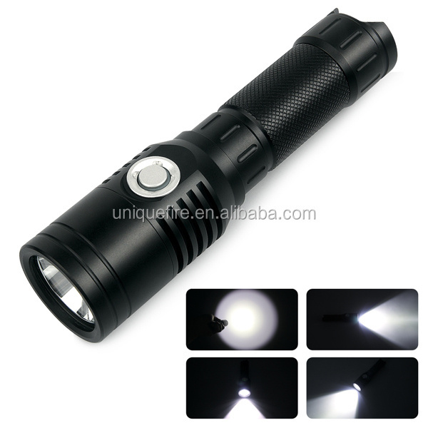 UniqueFire UF-1602  high lumens 1000 lumens usb rechargeable led flashlights & torches