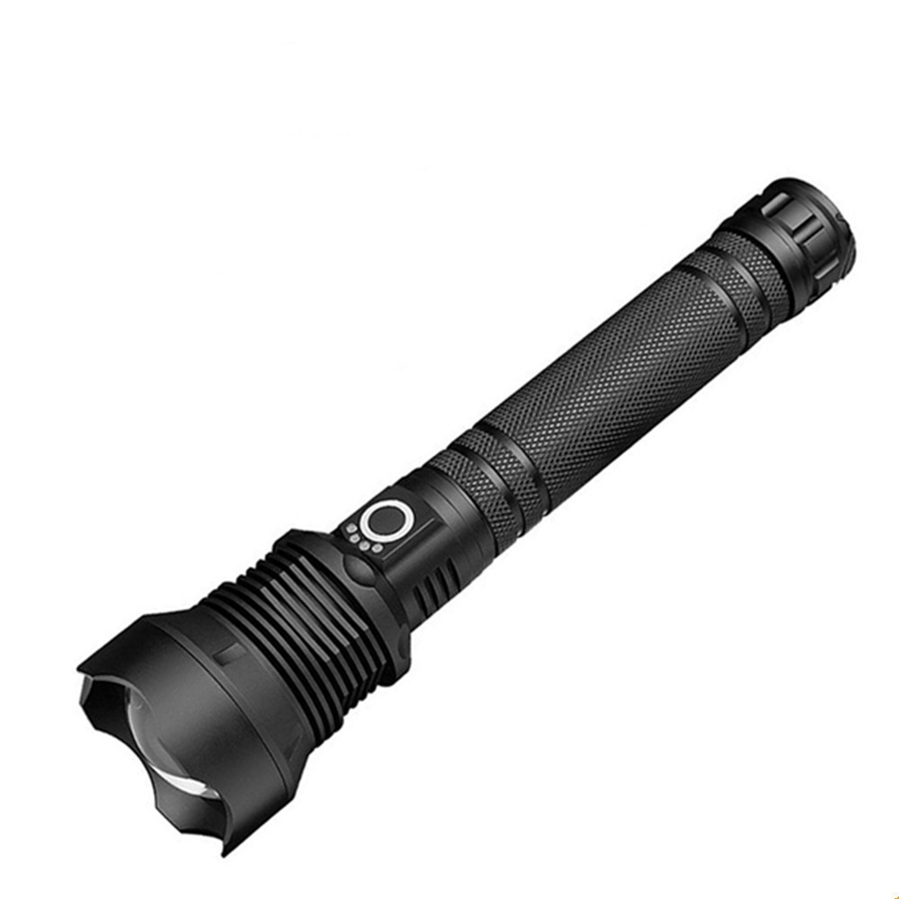 UniqueFire T30 Most Powerful super bright xhp70 USB Rechargeable 2X 26650 Battery Capacity Display zoomLED Flashlight Torch