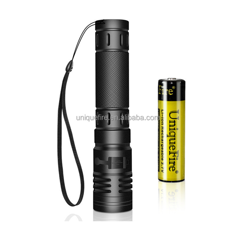 UniqueFire UF-2101 10W 3*LEDs Type-C USB Charging Rechargeable  Powerful  Pet Urine Detecting Solidify UV Torch Flashlight