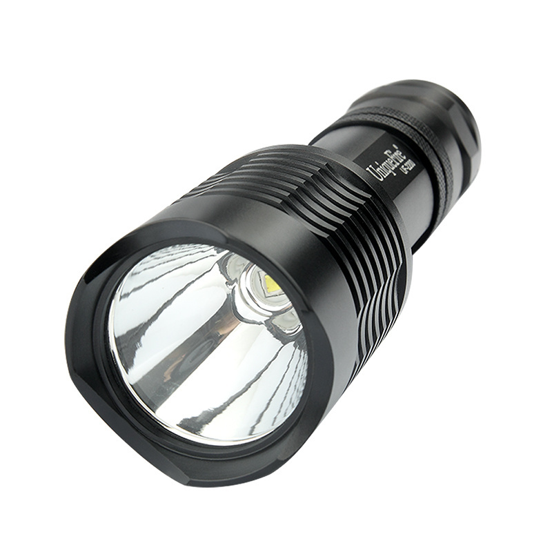 UniqueFire UF-2200 XHP70 LED 26650 battery high lumen powerful flashlight for camping