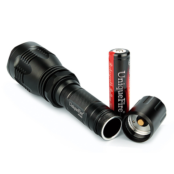 UniqueFire HS-802  lighter torch led tactical 1200 lm long throw led flashlight