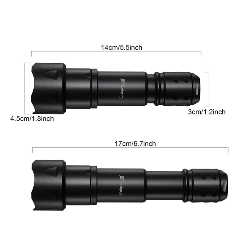 Zoom Laser Vcsel Night Vision 850Nm Outdoor Fishing Fill Led Infrared Flashlight Ir Hunting Light Flashlights & Torches