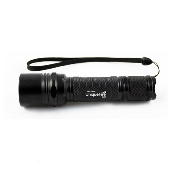 New Design UniqueFire M2 Geepas Rechargeable Manufacturer Price  Equipment High Power Torch Light LED Flashlight