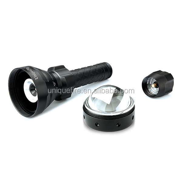 Uniquefire UF-1405 T67 2X 26650/18650 infrared led emitter illuminator zoomable led hunting flashlight