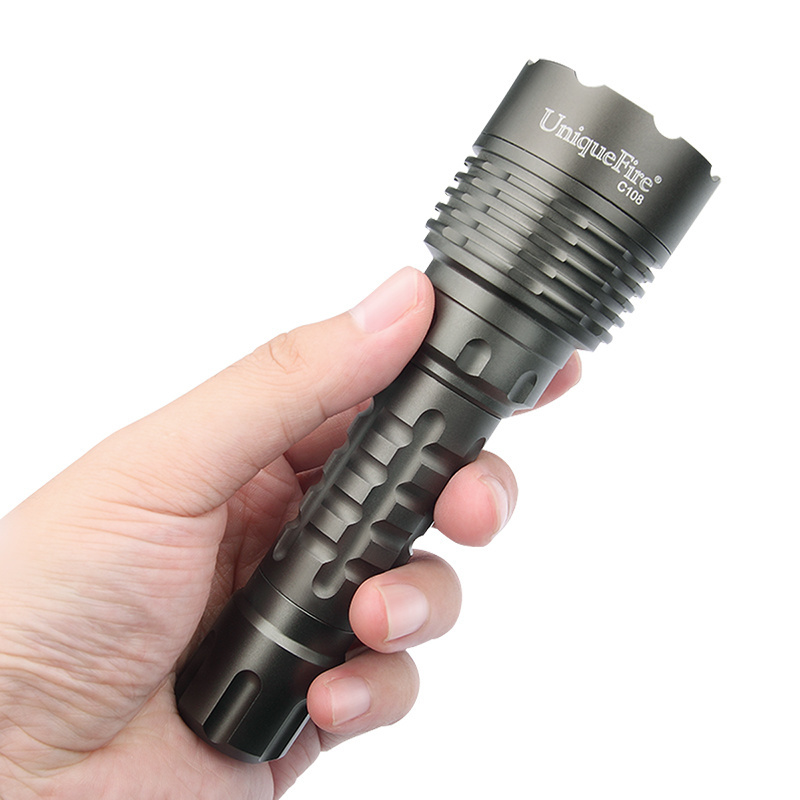 UniqueFire UF-C108 rechargeable led torchlight multi-function strong light flashlight