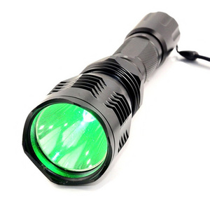 UniqueFire HS-802 long range high power high density 10W green led scope mount hunting flashlight