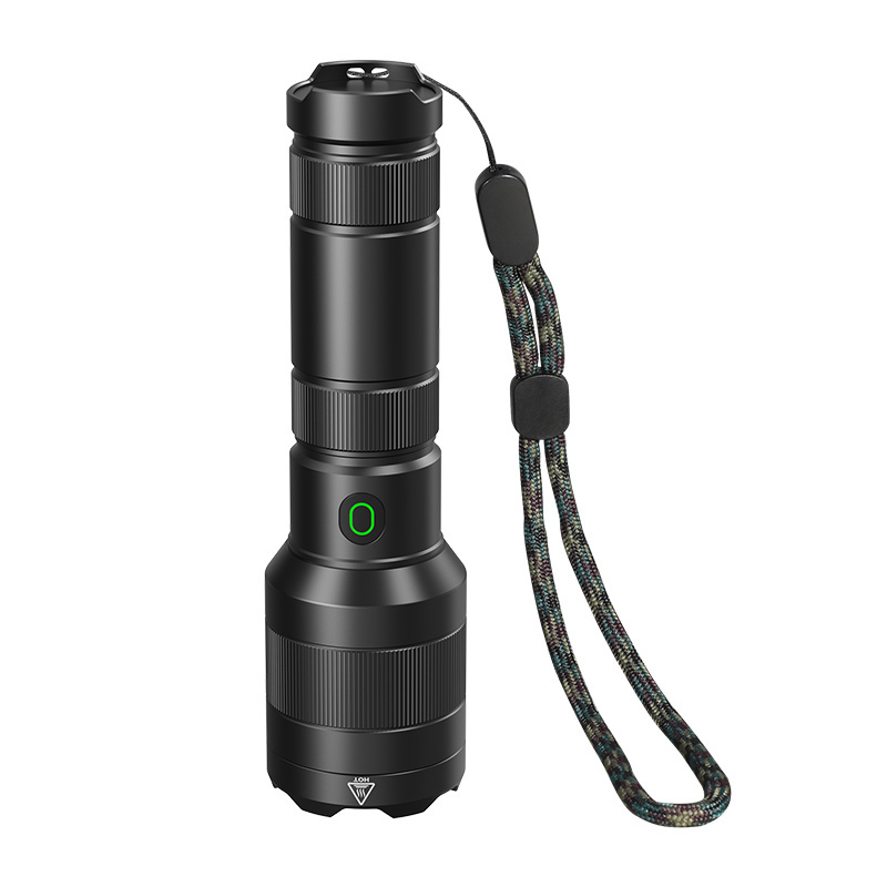 UniqueFire 500Lumens white laser 1200m long range search light for hunting USB charging LEP Flashlight with power bank