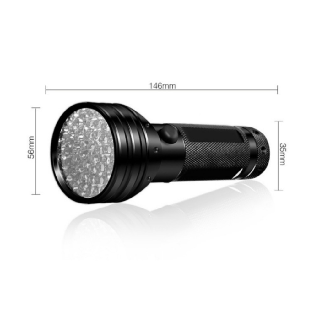 Uniquefire Ultraviolet Torch 51 LED 395 nm Money Scorpions Pet Urine Stain Bed Bug Carpet Detector Black Light UV Flashlight