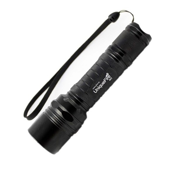 New Design UniqueFire M2 Geepas Rechargeable Manufacturer Price  Equipment High Power Torch Light LED Flashlight