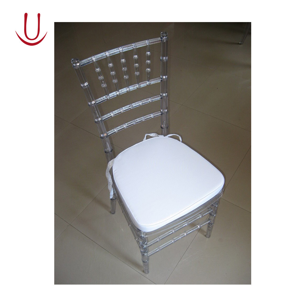 Resin Chiavari Chair acrylic plastic and polycarbonate for party event rental and wedding