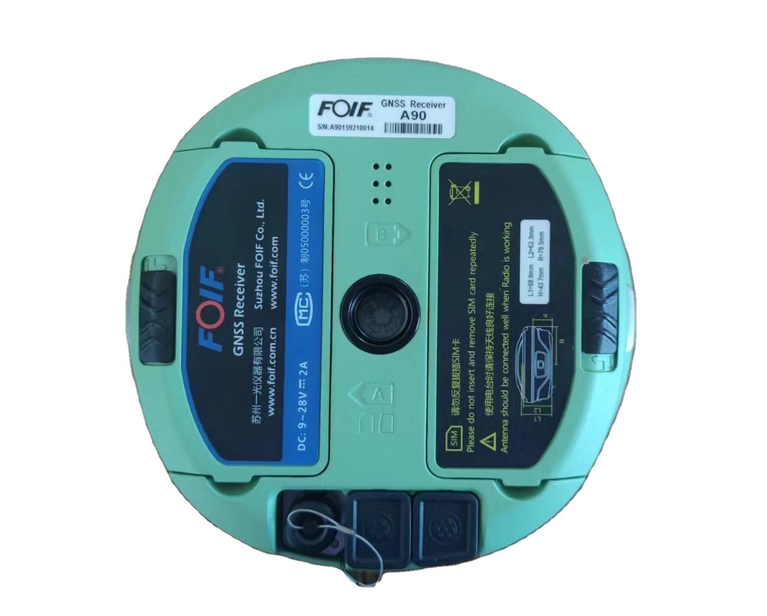 gnss receiver GNSS gps surveying equipment rtk gps 1408 channels foif A90 base and rover